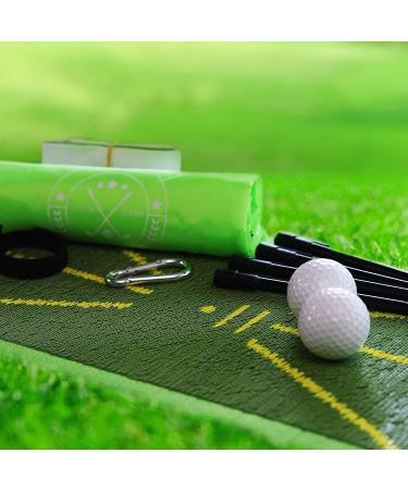 Golf Swing Detection Training Mat - Indoor & Outdoor Use with Real Golf Balls - Buy Online on GoSupps.com