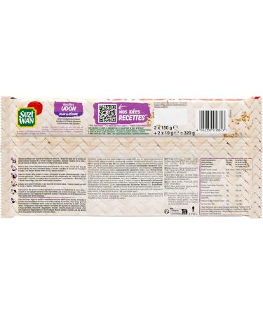 SUZI WAN Pre-cooked WOK Udon Soy Sesame Noodles (2x160g) - Buy Online on GoSupps.com