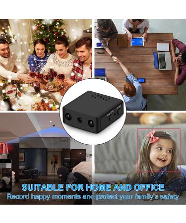 Newfun Mini WiFi Hidden Camera 1080p HD Nanny Cam with Night Vision & Motion Detection - Remote Viewing on iOS & Android App - Buy Online on GoSupps.com