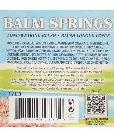 theBalm Balm Spring Blush - Earthy Pink | 1 Pack (5.61g) - Buy Internationally Fast Shipping - Buy Online on GoSupps.com