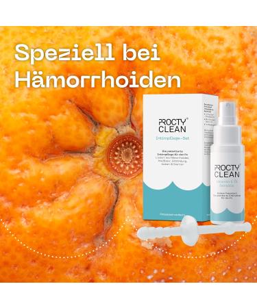 ProctyClean Intimate Care Set: Patented Relief for Hemorrhoids & Anal Fissures | Soothing Care for Men & Women - Buy Online on GoSupps.com