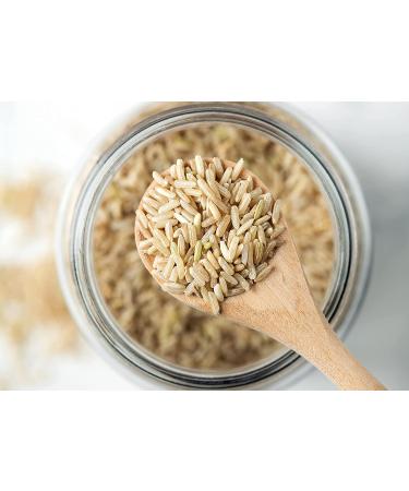 6 lbs Jasmine Brown Rice: Whole-Grain Thai Rice, Vegan, Kosher, High Fiber, Side Dish - Buy Online on GoSupps.com