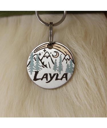 Personalized Stainless Steel Dog Tags | Engraved Pet ID Tags for Dogs & Cats | Custom Name Collars - Buy Online on GoSupps.com