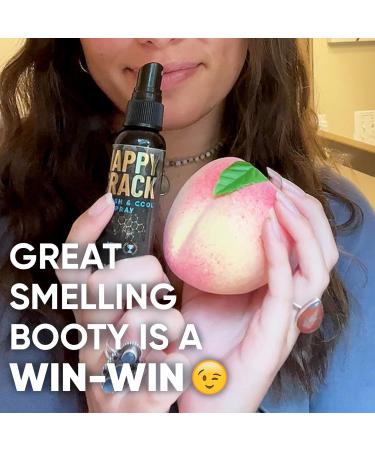 Derm Dude Happy Crack Refresh & Cool Butt Spray | With Soothing Witch Hazel | Formulated With All-Natural DeoPlex for Odor Control | Deodorant & Odor Eliminator Spray - MVP Scent 2 oz (1 pack) - Buy Online on GoSupps.com