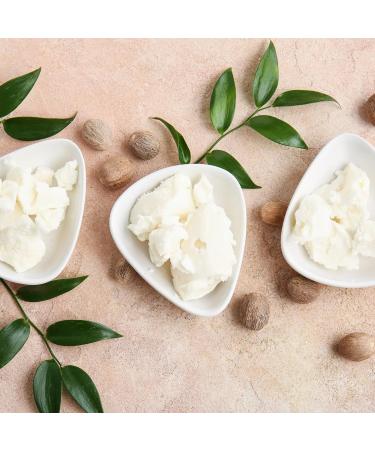 Refined African Shea Butter Grade A 100% Pure Natural Refined Fresh Moisturizing Ideal for Dry and Cracked Skin. It can be used in Body Hair and Face. (1 Lb.) - Buy Online on GoSupps.com