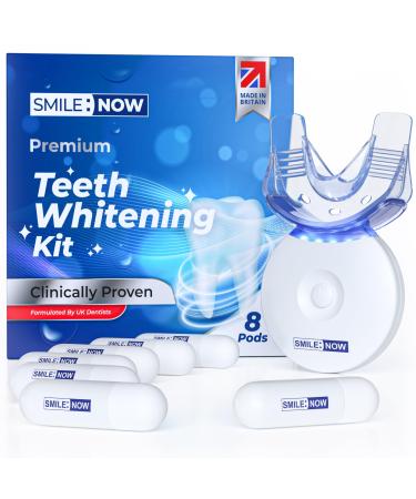 Teeth Whitening Kit - Pap Teeth Whitener Formulated by Dentists Made in Britain - 8 Teeth Whitening Gel Pods 33.6ml hi vis Smile Teeth Whitening Gel (Mint 33.6ml (Pack of 1)) Mint 34 ml (Pack of 1)