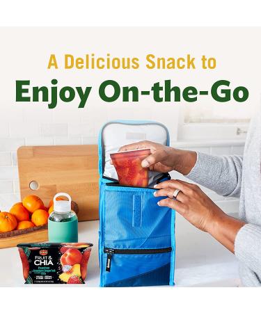 Del Monte Fruit & Chia Cup Snacks - Peaches in Strawberry Dragon Fruit - 2 Pack 7 oz - Buy Online on GoSupps.com