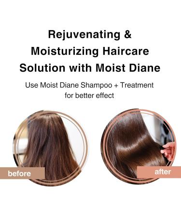 Moist Diane Extra Volume & Scalp Sulfate Free Shampoo - Organic Argan Oil & Herbal Essence - 15.2 Fl Oz - Made in Japan - For Men & Women - Buy Online on GoSupps.com