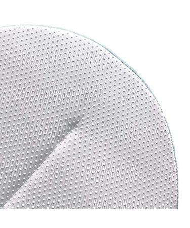 Blooming Bath Poppy Baby Bath Pad - Plush Minky Flower Sink Bath Cushion - Seafoam/Brown - Buy Online on GoSupps.com