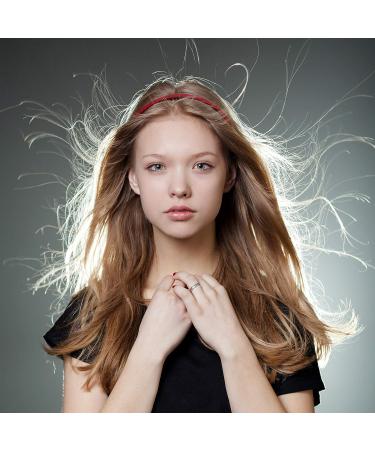 Willbond 8-Piece Teeth Comb Hairband Set for Women and Girls - Vibrant Colors - Buy Online on GoSupps.com