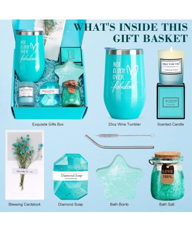 Unique Spa Gift Basket Set for Women - Perfect Birthday Christmas & Valentine's Day Gifts for Mom Girlfriend Sister Wife Teacher & Nurse - Buy Online on GoSupps.com