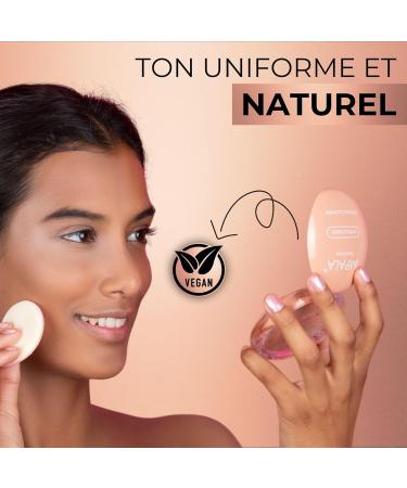 Impala Compact Powder | Color No.2 | Full Coverage with Natural Effect | Long-Lasting Compact Powder | Sets Your Foundation | Matte Effect - Buy Online on GoSupps.com