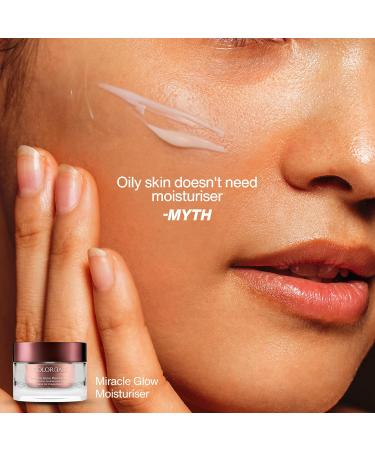 Colorbar Miracle Glow Moisturizer - Face Moisturizer for Women - Wrinkle-Preventing Moisturizer Face Cream - Hydrates and Balances Skin - 1.7 oz - Buy Online on GoSupps.com