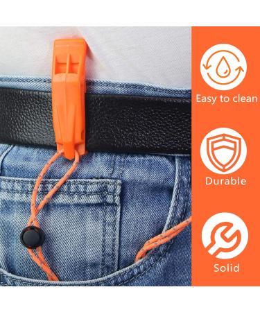 Brohiazao Emergency Signal Pipe Set - 2 Adjustable Reflective Safety Pipes with Whistle | Ideal for Rescue & Training - Buy Online on GoSupps.com