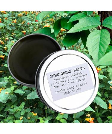 Jewelweed Salve - Poison Ivy Relief - Smoke Camp Crafts - 1 oz - Best for Hunters Hikers & Outdoorsmen - Buy Online on GoSupps.com