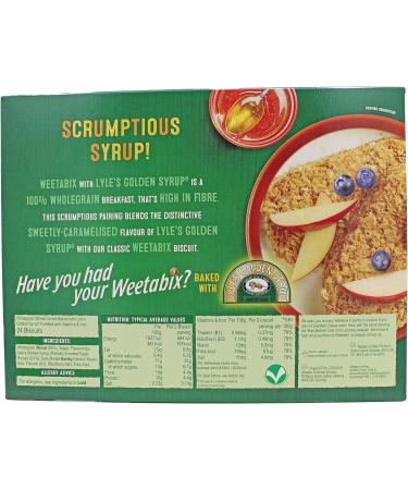 Weetabix Cereal Bundle - Protein & Lyle's Golden Syrup - 24 per pack - Buy Online on GoSupps.com