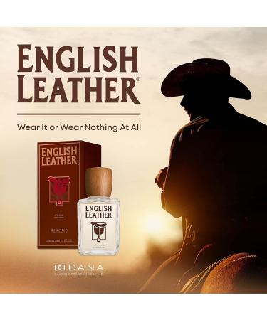 Dana English Leather Aftershave Splash (8 fl oz) & Cologne (8 fl oz) Bundle Rich & Sensual Scent for Men Classic Fragrances - Buy Online on GoSupps.com