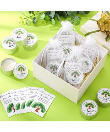 12 Set Family Reunion Party Favors - Family Tree Candle Gifts & Organza Bags for Family Gathering Souvenirs - Buy Online on GoSupps.com