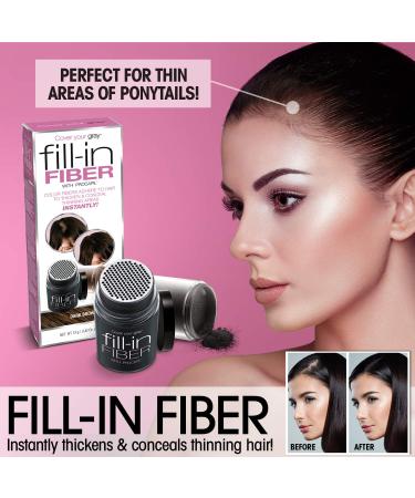 Cover Your Gray Hair Color Touch-Up Stick - Light Brown/Blonde | Instant Gray Coverage for All Hair Types - Buy Online on GoSupps.com