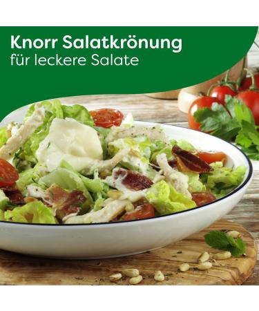 Knorr Salad Dressing French Style - Natural Ingredients 15 Portions (5 x 3) - Perfect for Delicious Salads - Buy Online on GoSupps.com