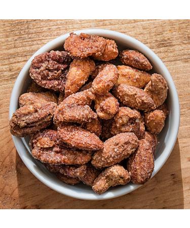 BobbySue's Some Like It Hot Style Nuts - All Natural Gourmet Savory Mix of Almonds, Cashews, Pecans (8 oz) - Buy Online on GoSupps.com