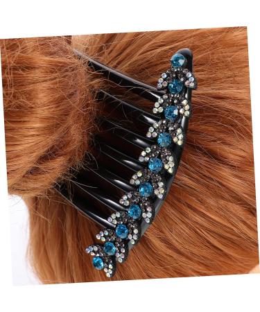 DOITOOL Issue Card Side Comb Hair Clip Hair Bun Clips Teasing Combs Bridal Hair Clips Boho Metal Hair Combs Accessories for Women Bun Diy Tiara Wedding Hairpin Rhinestones Miss - Buy Online on GoSupps.com