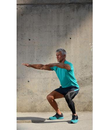 B-Driven Sports Full Leg Compression Sleeves - 20-30mmHG Medical Grade - Running and Recovery Support for Men and Women - Thigh, Calf, and Knee Compression - Size Medium - Buy Online on GoSupps.com