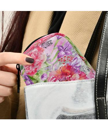 Pfrewn 7 Day Pill Organizer Case - Floral Travel Pill Box with Zipper for Vitamins & Medications | Portable Weekly Supplement Holder - Buy Online on GoSupps.com