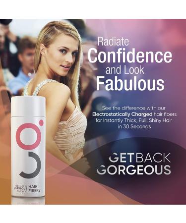 GBG Women's Hair Fibers for Thinning Hair & Bald Spots - Instantly Thick & Full Hair, Dark Brown, 25g (Pack of 1) - Buy Online on GoSupps.com