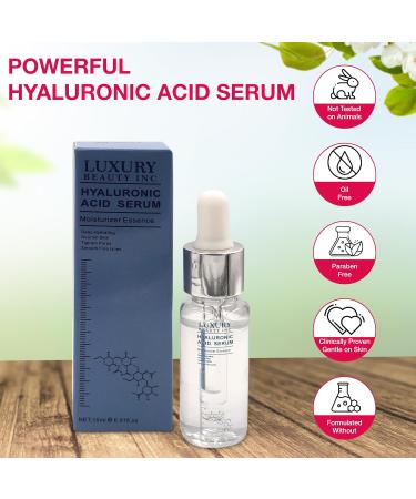 Buy Inc 4D Hyaluronic Acid Facial Serum 15ml - Anti-Aging Moisturizer to Reduce Eye Bags Dark Spots Fine Lines & Tighten Sagging Skin - Buy Online on GoSupps.com