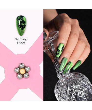 Gellen 5 in 1 Cat Eye Magnet for Nails - Multi-Function Strong Magnetic Nail Tools & 3D Gel Wand Stick Accessories for Salon & Manicure - Pink - Buy Online on GoSupps.com