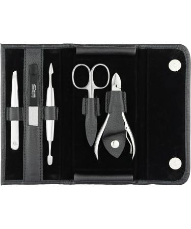 marQus Solingen Germany 5 Piece Manicure set travel manicure kit nail kit for women and men (1. Black) - Buy Online on GoSupps.com