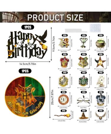 17-Piece Edible Cake Decor Set - 20cm Cake Toppers Fondant Decorations & Muffin Decor for Girls - Perfect for Birthdays & Celebrations - Buy Online on GoSupps.com