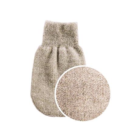 Loelle Hemp Peeling Glove - 100% Natural & Biodegradable Exfoliating Sponge for Gentle Skin Deep Cleaning & Dead Skin Removal - Reusable Hemp Glove - Buy Online on GoSupps.com