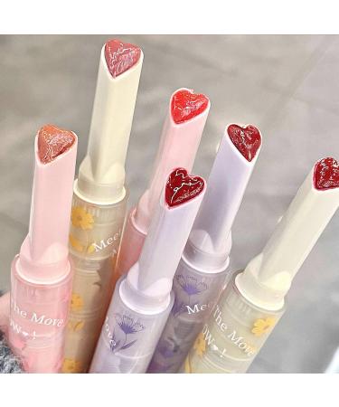 Jelly Heart Lipstick: Moisturizing Lip Glaze Balm for Women - Lip Care Makeup - Buy Online on GoSupps.com