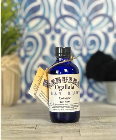 Cologne Regular Strength - 4 oz Cobalt Blue Bottle - Buy Online on GoSupps.com