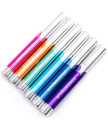 Smileactives Teeth Whitening Pen - Fast Tooth Whitener Stain Remover & Precision Brush Tip - Dental Quality Gel in Spearmint - Travel Friendly 0.11 fl oz - Buy Online on GoSupps.com