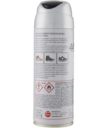 Sneaker Care Cleaning Foam - 200ml for White Sneakers | International Shipping Available - Buy Online on GoSupps.com
