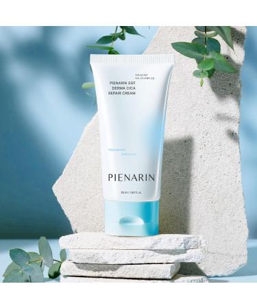 PIENARIN EGF Derma Cica Repair Cream EGF Facial Moisturizer for Sensitive Skin Redness & Barrier Repair | Korean Facial Moisturizer for Dry Irritated Skin (1.69oz / 50ml) - Buy Online on GoSupps.com