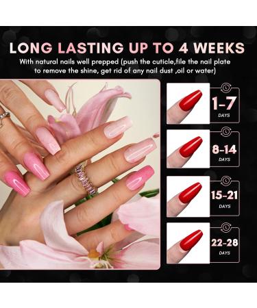 Makartt Soft Gel Nail Tips Press On Nails Set - 500 Clear Coffin Nail Tips, Glues, File, Case - Half Cover False Nails Kit - Buy Online on GoSupps.com