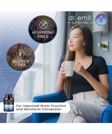 Dr. Emil Nutrition 5-HTP Plus 200 MG - Mood, Stress & Sleep Support - 60 Vegan Caps - Buy Online on GoSupps.com