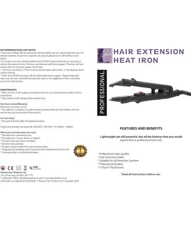 U Tip Pre Bonded Hair Extension Iron Gun Connector - Buy Online on GoSupps.com