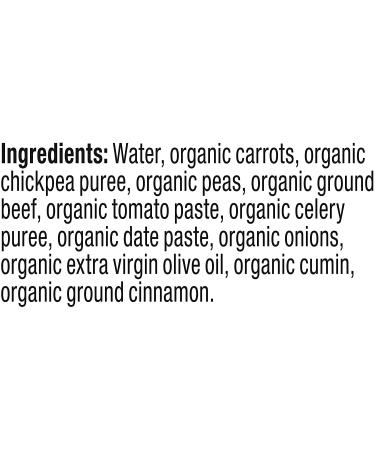 Plum Organics Baby Food Pouch | Stage 3 | Carrot  Chickpea  Pea  Beef & Tomato | 4 Ounce | 6 Pack | Organic Food Squeeze for Babies  Kids  Toddlers - Buy Online on GoSupps.com