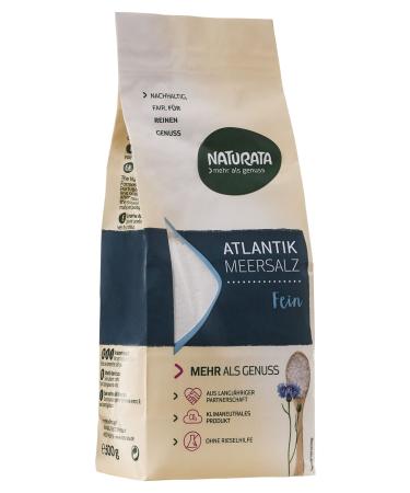 Naturata Naturata Fine Atlantic Sea Salt (500g)