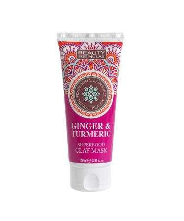 Beauty Formulas Ginger & Turmeric Superfood Clay Mask