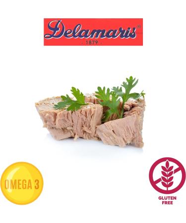 Delamaris Sardines in Olive Oil Tin Canned High in Omega 3 Gluten Free 90gr - Buy Online on GoSupps.com
