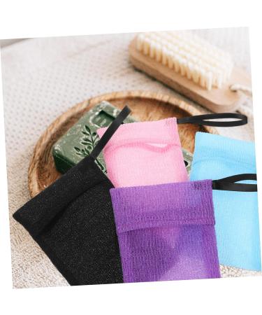 Baluue 4pcs Soap Bag Soap Holder Soap Bar Storage Soap Pouch for Shower Soap Net Shampoo Bar Bag Nylon - Buy Online on GoSupps.com
