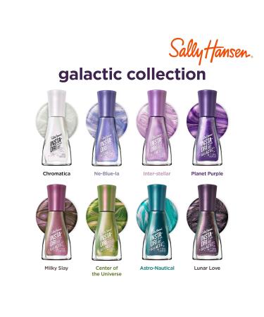 Sally Hansen Insta-Dri Galactic Planet Purple Nail Polish - Quick Dry Long Lasting Metallic Shine 0.3 Fl Oz - International Shipping Available - Buy Online on GoSupps.com