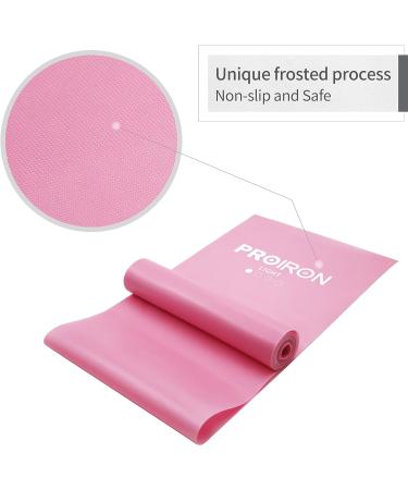 PROIRON Latex-Free Resistance Bands for Strength Training Yoga Pilates - Light/Medium/Heavy f-Pink/1.5m/15lb - Buy Online on GoSupps.com