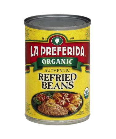 La Preferida Organic Authentic Refried Beans, 15 oz